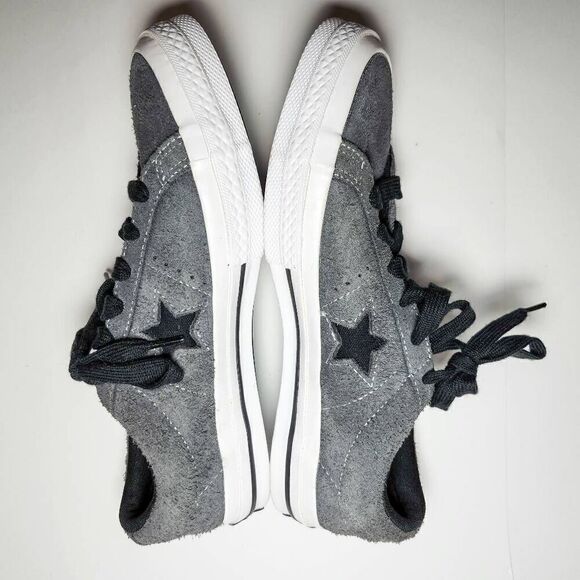 Converse Chuck Taylor One Star OX 263680C Gray Sneakers Boys Size 6 Kids Youth - Picture 3 of 8